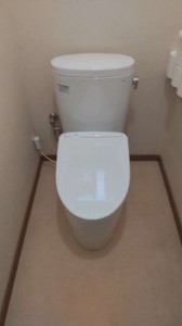 (＾ω＾)前橋市内でのトイレ交換工事！