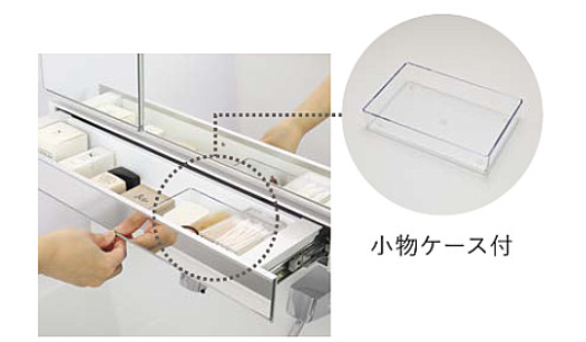 三俣ショールームの洗面化粧台