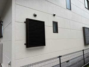 前橋市 YKK面格子設置工事