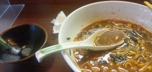 雷ラーメンを久しぶりに食べてきました。