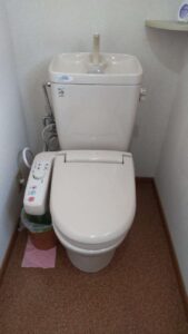 1階トイレ交換工事です！