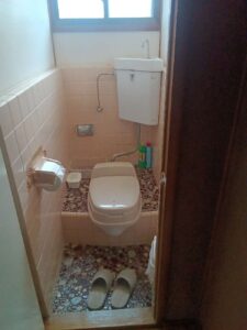 和式トイレから洋式トイレへ変身！°˖✧◝(⁰▿⁰)◜✧˖°
