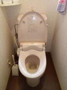 トイレ掃除の負担を軽減|˙꒳​˙)و ♪　【前橋市　トイレリフォーム】