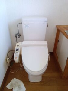 ハネが気にならないトイレ⚆⚆ ˊ˗　【前橋市　トイレリフォーム】