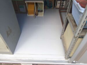 前橋市で既存の物置を撤去して、新規で物置を設置して欲しいとの依頼でした。