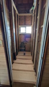 藤岡市和式→洋式トイレ改修工事　施工中(＾ω＾)ｂ