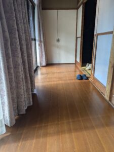 前橋市　M様邸　フローリング上張り工事