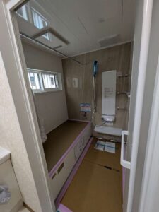 前橋市　F様邸　浴室交換工事　【組立編】
