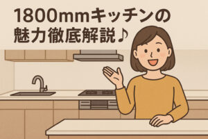 【前橋】キッチンリフォーム1800mm対応プラン｜費用・施工事例・おすすめポイントを徹底解説！