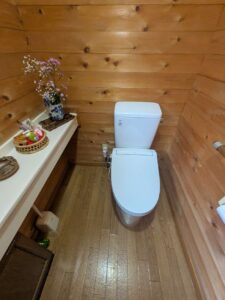 前橋市でトイレ交換です。