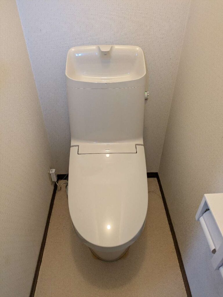 前橋市｜リクシル アメージュシャワートイレ施工事例