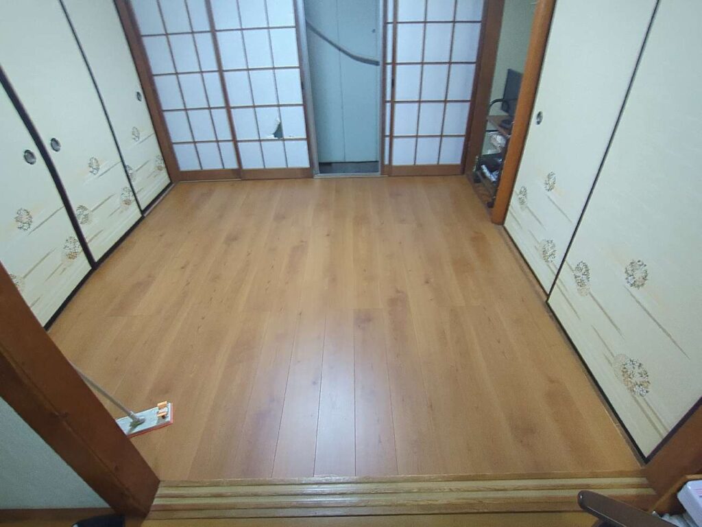 前橋市｜フローリングリフォーム工事群馬の費用と事例