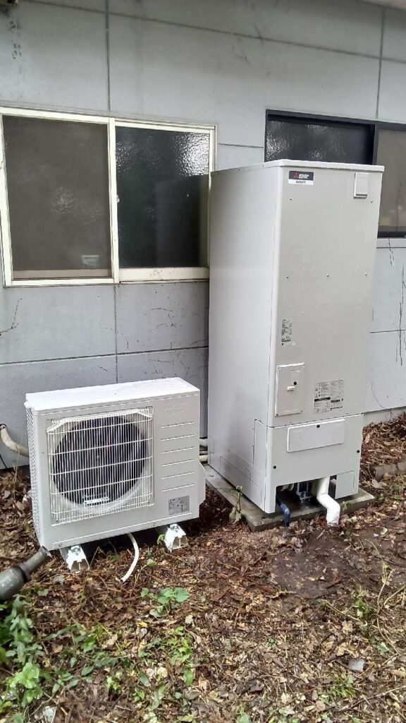 【前橋市】落雷で故障！三菱エコキュートSシリーズ（SRT-S376U）へ交換