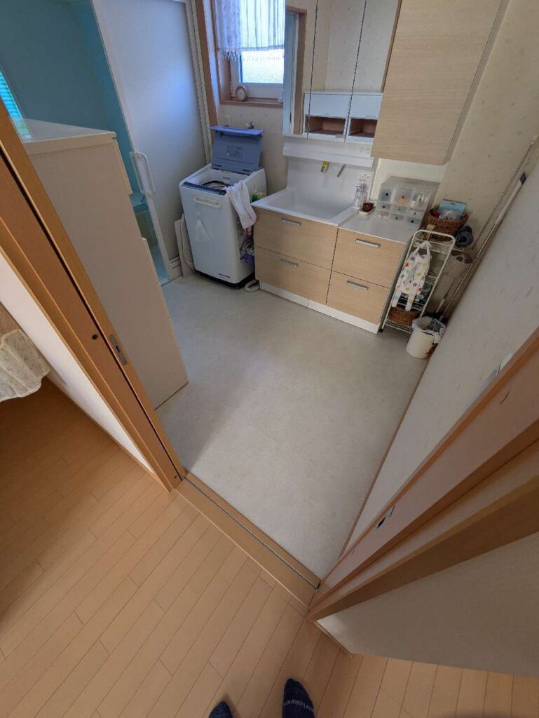 【前橋】洗面台の水漏れを機に収納力アップ！TOTOオクターブライトへの交換事例